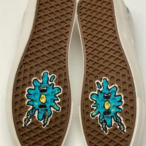 Vans X Sponge Bob square pants mens 9 NWOB sample pair‎ - Picture 6 of 9